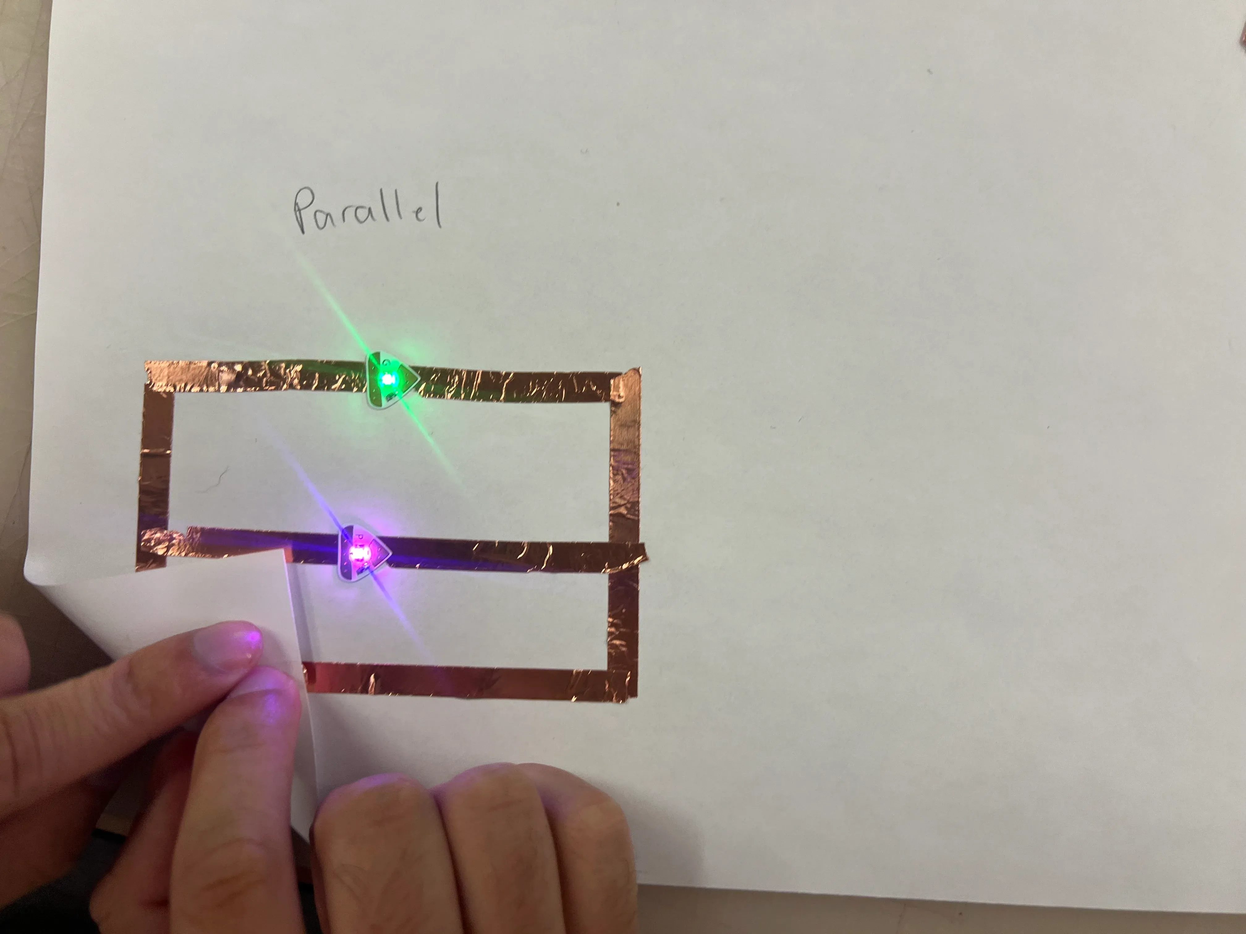 Parallel circuit finished