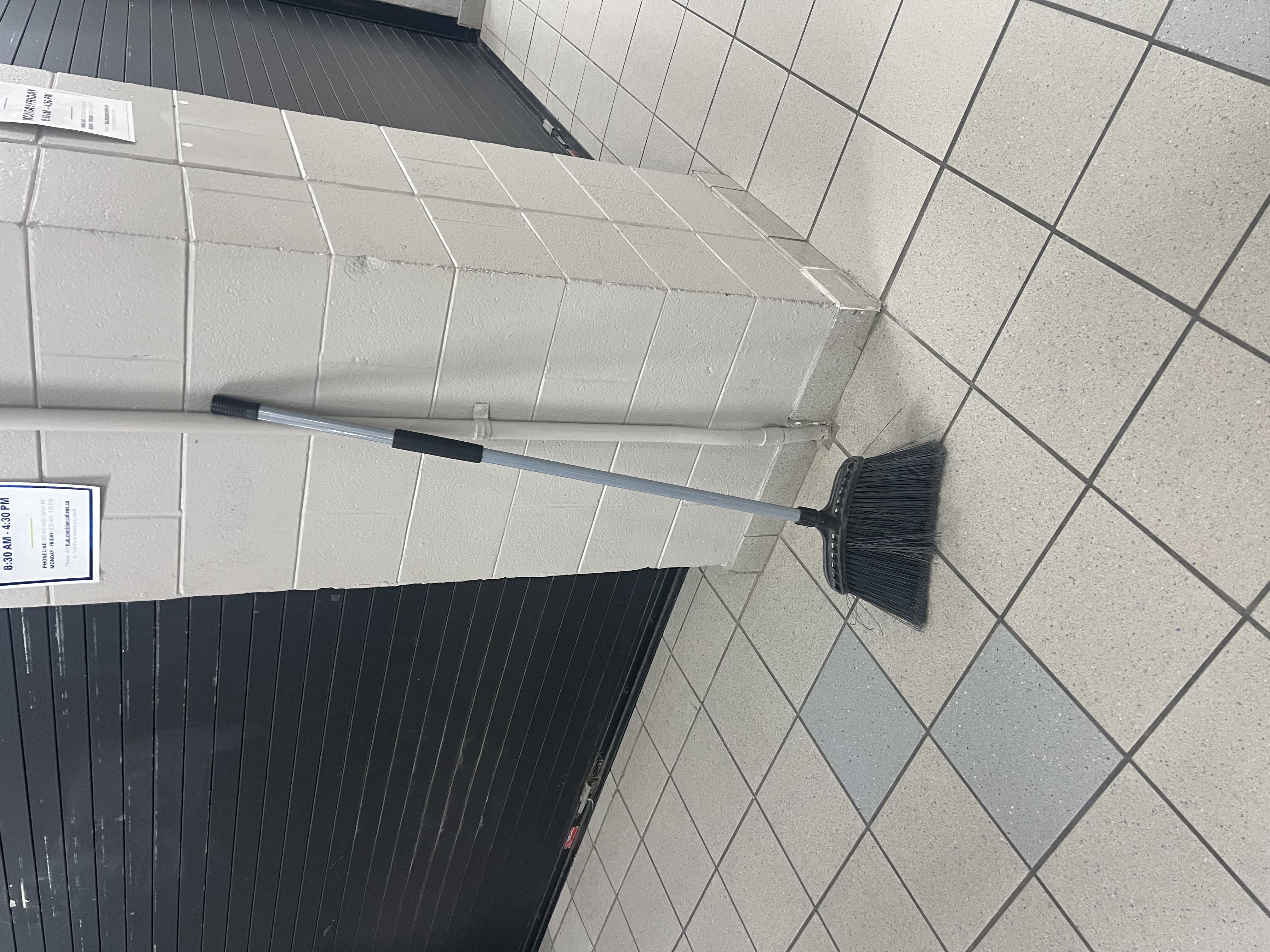 Sweeping of a broom sound
